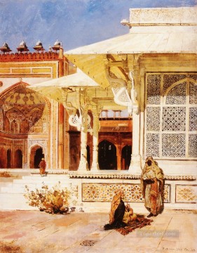 スーツター・スキリ・アラビアのエドウィン・ロード・ウィークの白い大理石の墓 Oil Paintings